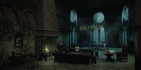 ArtStation - Slytherin Common Room