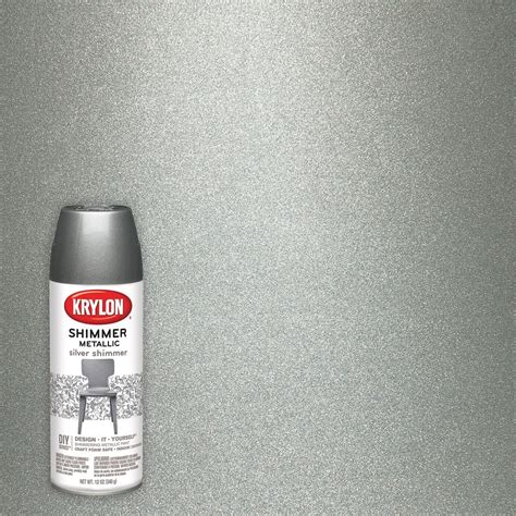 Krylon High-gloss Silver Metallic Spray Paint (Actual Net Contents: 11.5-oz) at Lowes.com