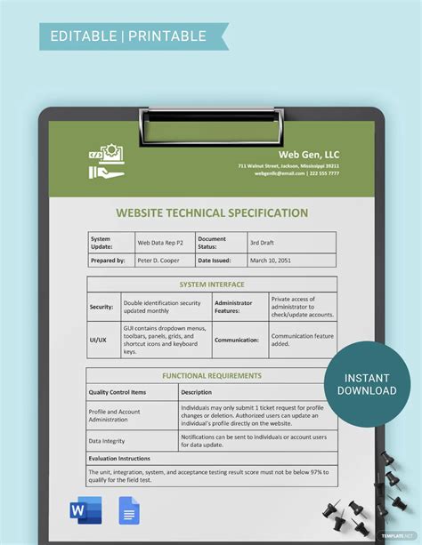 What Is System Design Specification Document - Design Talk