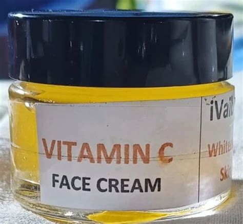ivaib naturals Unisex Vitamin C Face Cream, Ingredients: Herbal, Packaging Size: 50g at Rs 150 ...