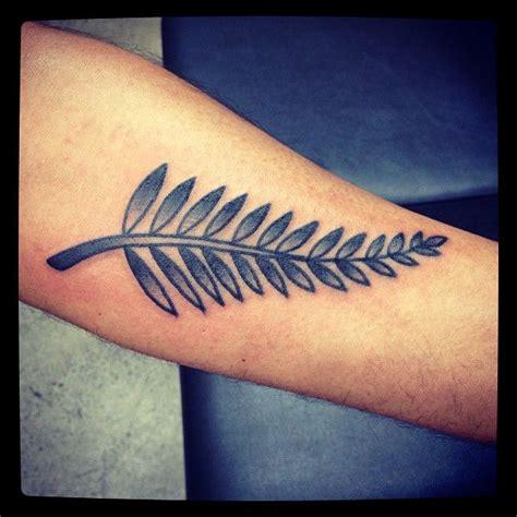 Silver Fern Tattoo Designs - NodaLukaa