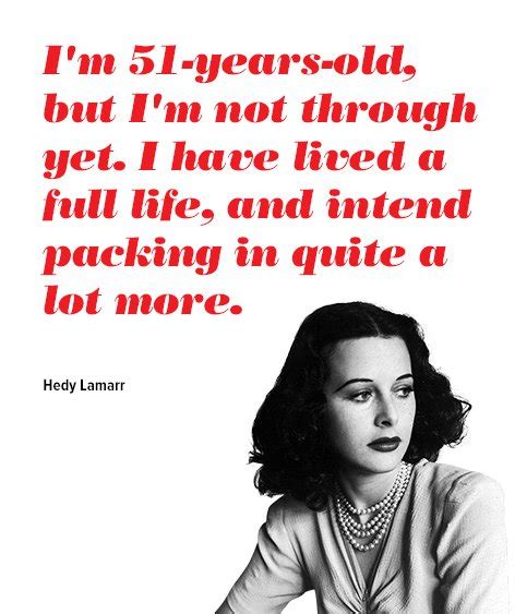 Hedy Lamarr Quotes. QuotesGram