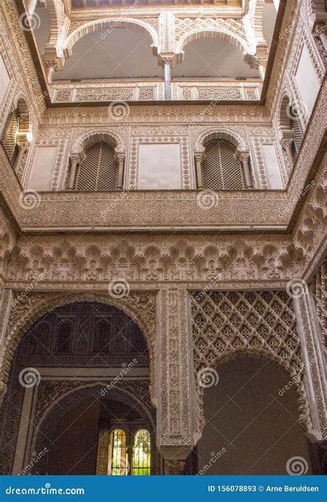 Interior of the Palace Alcazar in Seville Stock Image - Image of destination, alcazar: 156078893