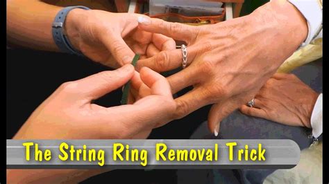 The String Ring Removal Trick - YouTube