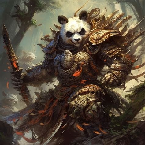 Panda Warrior by K-Jackson-Katss on DeviantArt