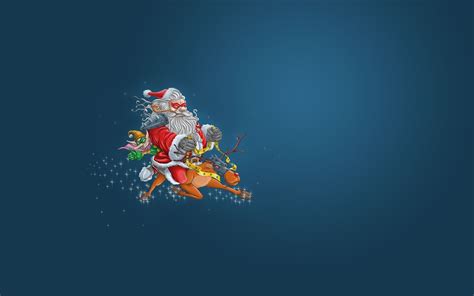 Funny Santa Wallpapers on WallpaperDog