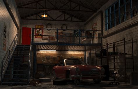 ArtStation - Old Garage