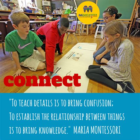 Montessori Quotes for Teaching Big History and Science