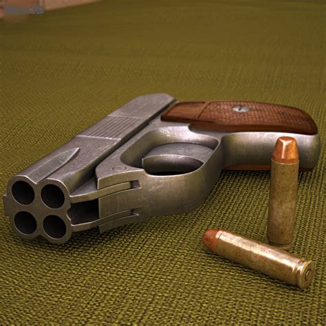 COP .357 Derringer 3D model - Hum3D