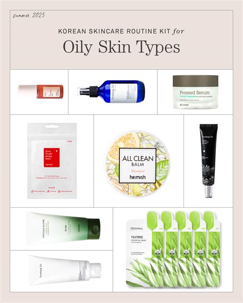 Korean Skincare Kits For Oily Skin