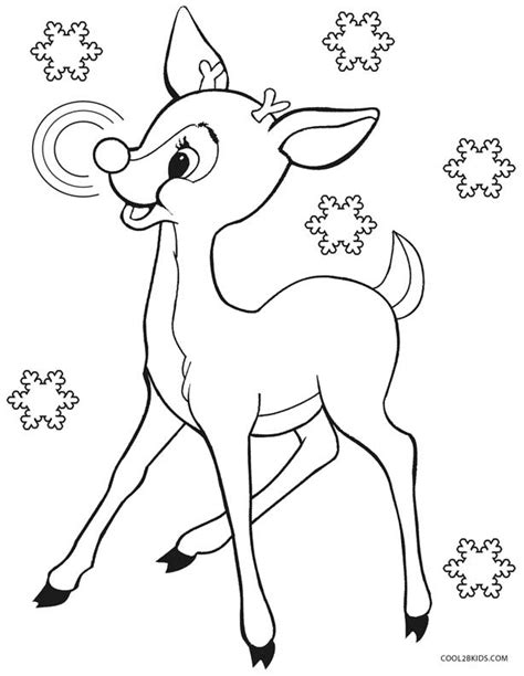 Printable Rudolph Coloring Pages For Kids | Cool2bKids