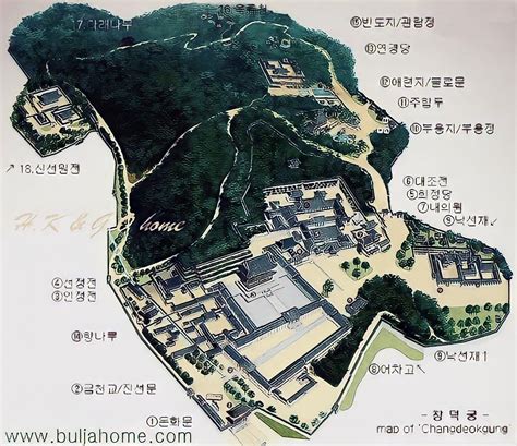 Changdeokgung Palace Map