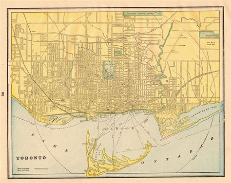 Old Toronto Map