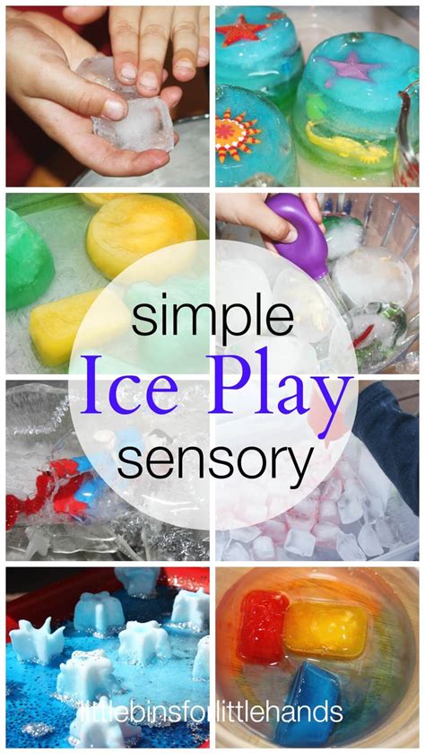 Ice Play Activities All Year Long! - Little Bins for Little Hands | Ice play, Play activities ...