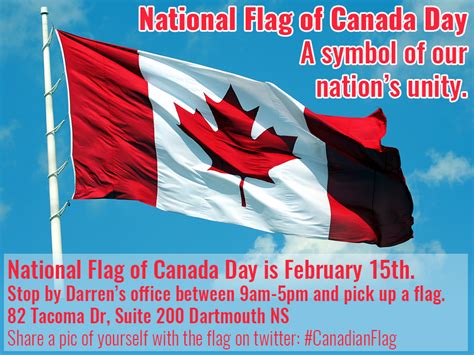 A New Flag to Celebrate The National Flag of Canada Day. – Darren ...