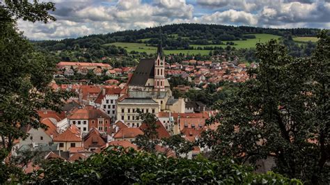 Wallpaper czech republic, buildings, architecture, trees hd, picture, image