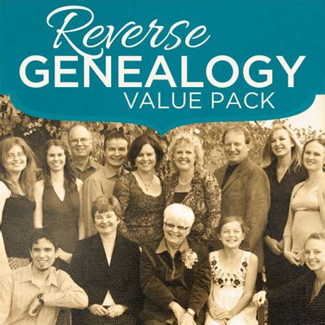 What is Reverse Genealogy? | Genealogy, Family genealogy, Geneology