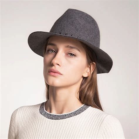 Classic fedora hats for women men high quality Australia wool felt hat Autumn Winter fashion new ...