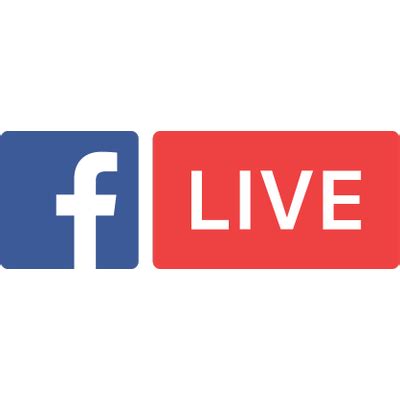 Facebook Live Logo transparent PNG - StickPNG