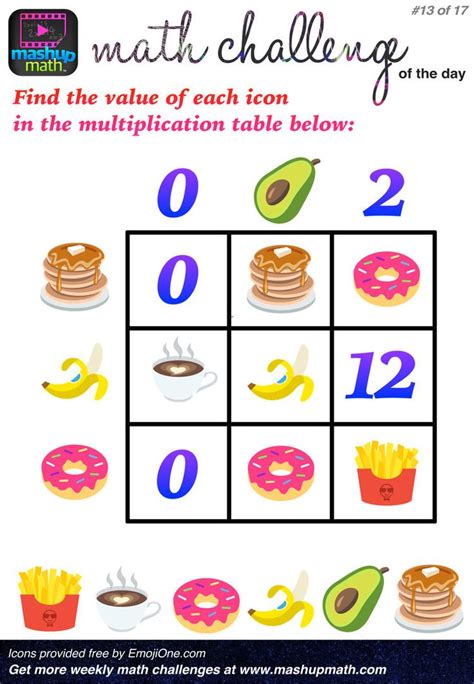 Are You Ready for 17 Awesome New Math Challenges? — Mashup Math | Math challenge, Math, Learning ...