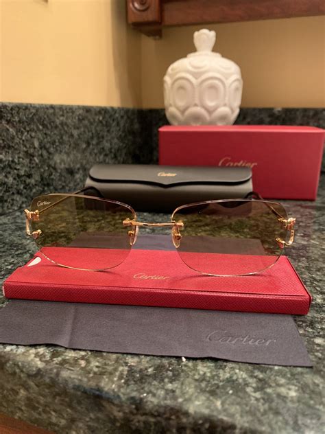 Cartier Cartier Rimless Glasses ‘Big C’ 2023 Model | Grailed