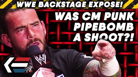 Was CM Punk’s Famous Pipebomb Promo A SHOOT?! | WWE Backstage Exposé - YouTube