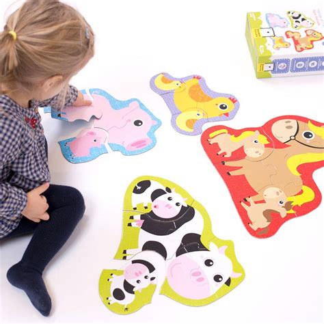 Banana Panda Hands at Play Farm Animals | Beginner Puzzles