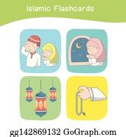 1 13 Islamic Flashcards Clip Art | Royalty Free - GoGraph