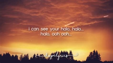 Halo | Beyoncé - ( Lyrics ) - YouTube