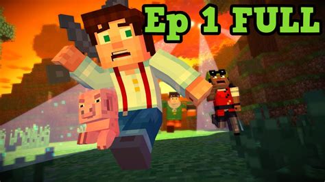 Minecraft Story Mode Episode 1 FULL Gameplay - YouTube