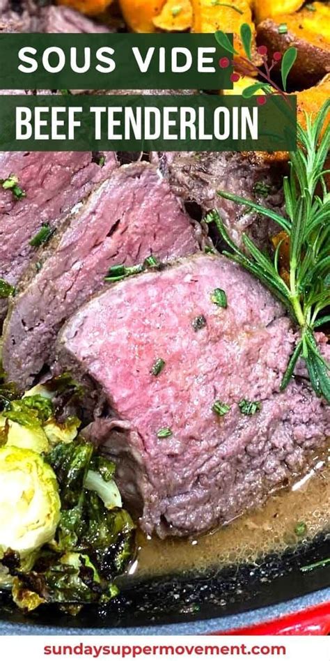 Sous Vide Beef Tenderloin Recipe | Recipe | Beef tenderloin recipes, Sous vide recipes ...