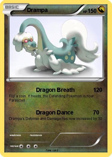 Pokémon Drampa 3 3 - Dragon Breath - My Pokemon Card