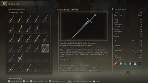 Elden rings weapons guide on Pc - Not In The Kitchen Anymore