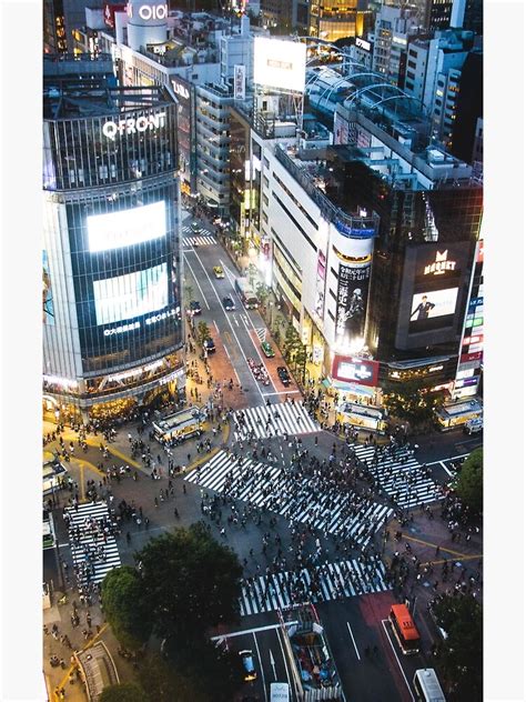 "Shibuya Crossing" Poster by thetoleikis | Redbubble