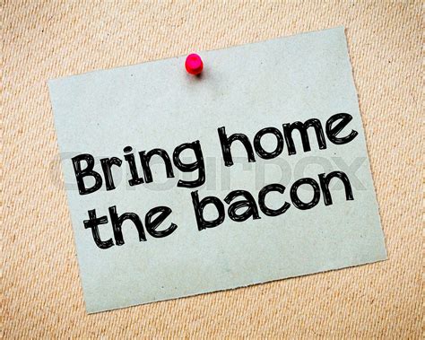 Bring home the bacon | Stock image | Colourbox