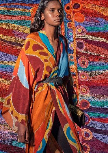 Kirrikin Indigenous Australian fashion | Aboriginal clothing, Art clothes, Aboriginal art