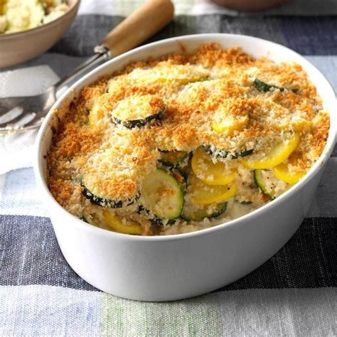 Yellow Squash and Zucchini Gratin Recipe: How to Make It | Taste of Home