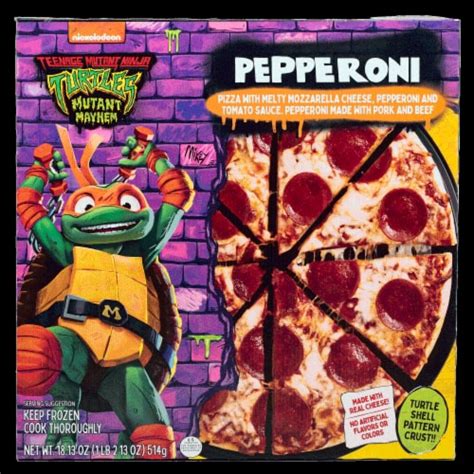 Teenage Mutant Ninja Turtles Mutant Mayhem Pepperoni Original Crust ...