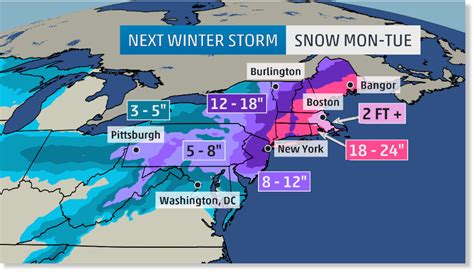 U.S. East Coast threatened by 'historic' snowstorm with possible ...