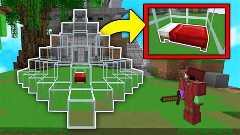 The INVISIBLE Glass Bed Defense in Bedwars - YouTube