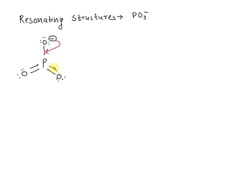 SOLVED: The resonance structure of PO3-