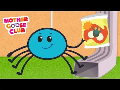 Itsy Bitsy Spider | Mother Goose Club Phonics Songs - YouTube