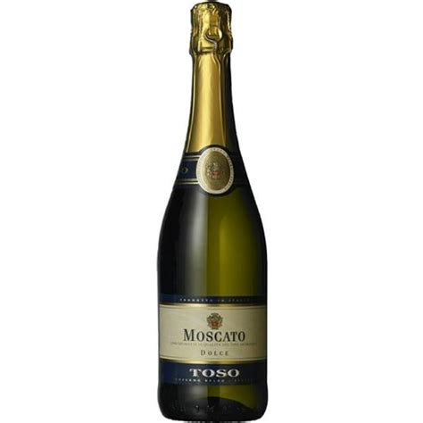 Moscato Spumante Dolce Toso Asti Piemonte 6% 75cl 6 % 75 cl • Se priser nu