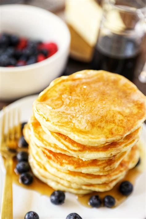 Old-Fashioned Homemade Buttermilk Pancakes - No. 2 Pencil