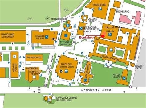 University Of Leicester Campus Map - United States Map