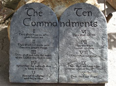 What is the Origin of the Ten Commandments? | FilCatholic