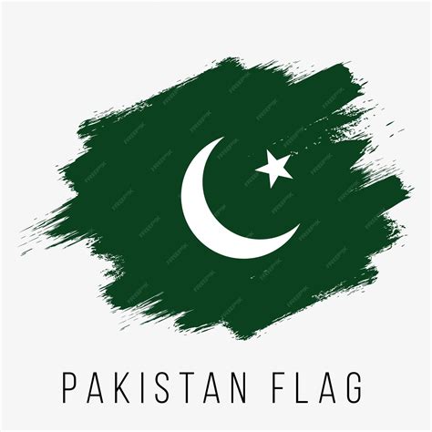 Premium Vector | Pakistan Vector Flag. Pakistan Flag for Independence Day. Grunge Pakistan Flag