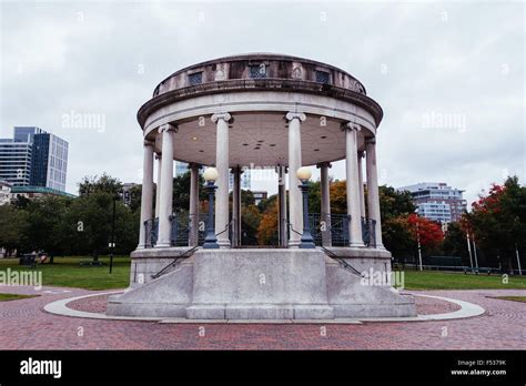 boston common parkman bandstand Stock Photo - Alamy