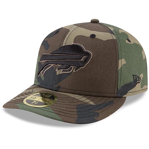 New Era Buffalo Bills Woodland Camo Low Profile 59FIFTY Fitted Hat