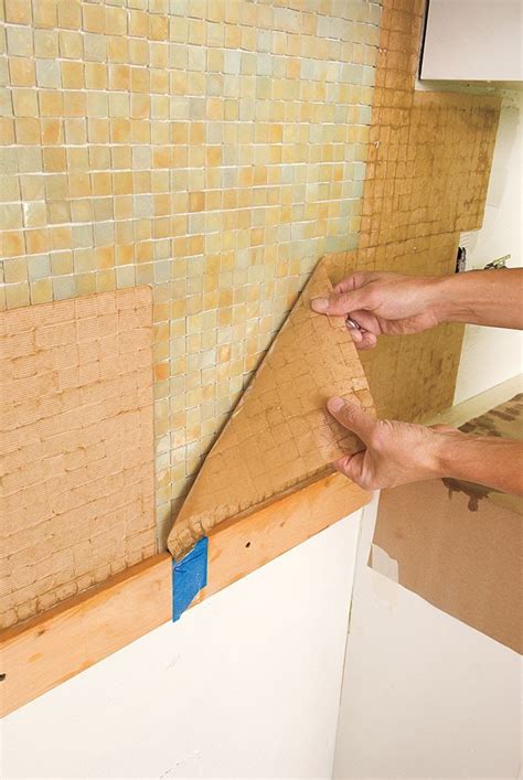 How to Install a Glass Mosaic Tile Backsplash in 2020 | Glass mosaic tile backsplash, Glass ...